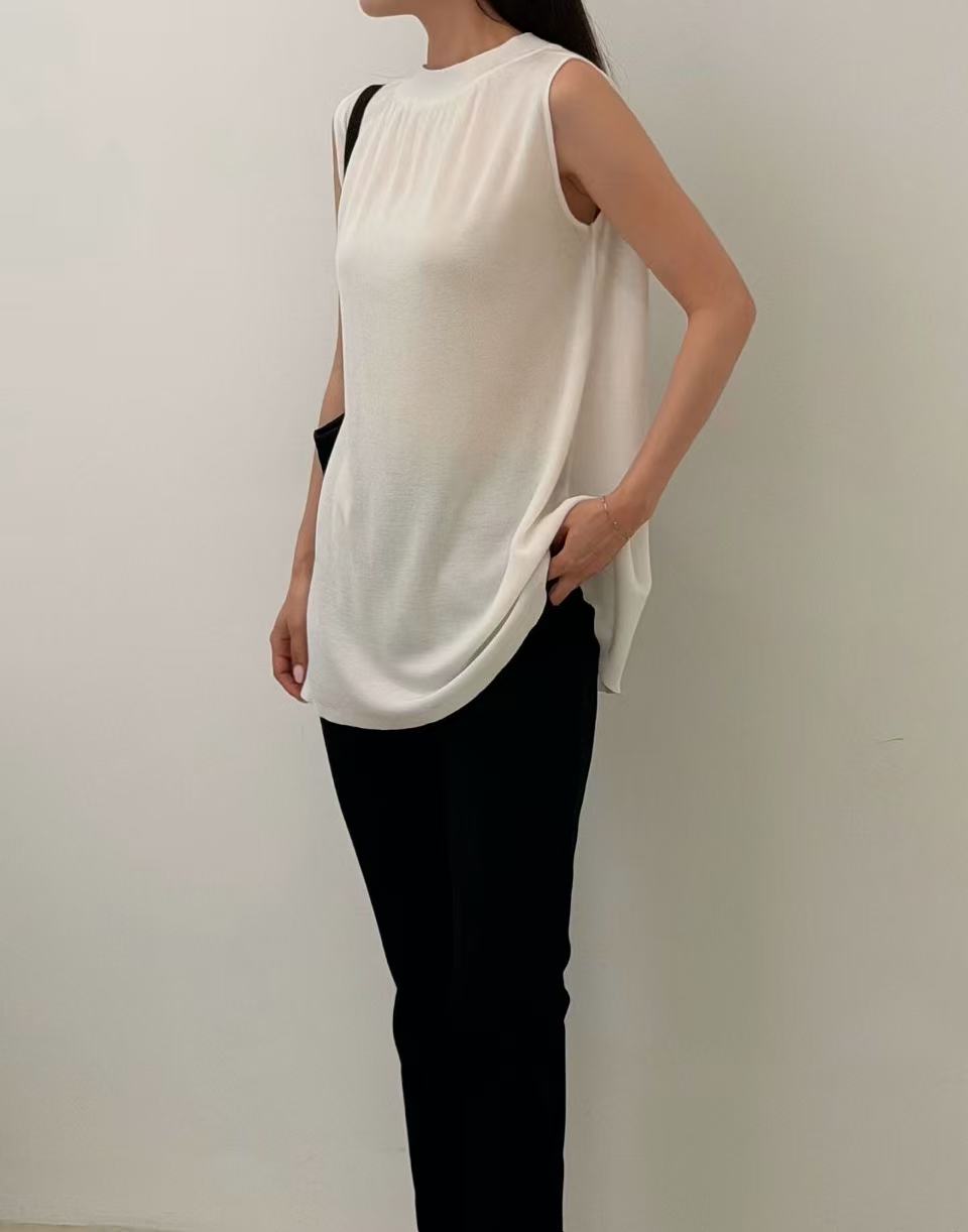 Chiffon Mid LengthTank Top