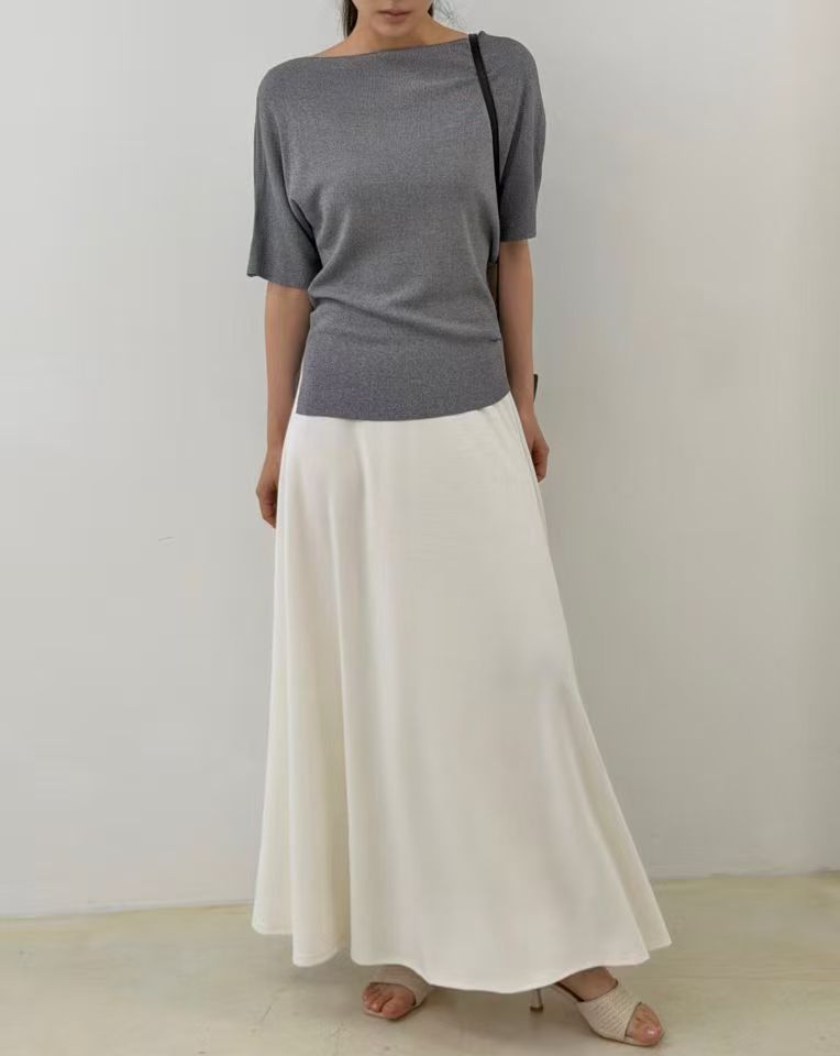 A Lined Maxi Skirt