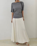 A Lined Maxi Skirt