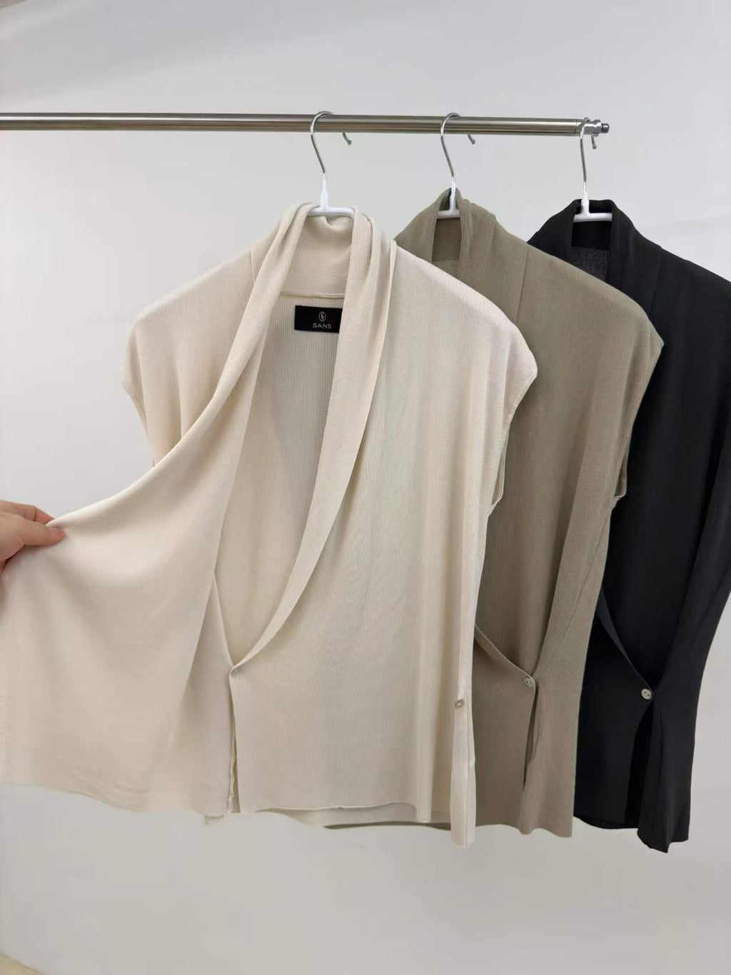 Wrap Short Sleeves Top