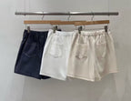 Denim Like Skirt Shorts