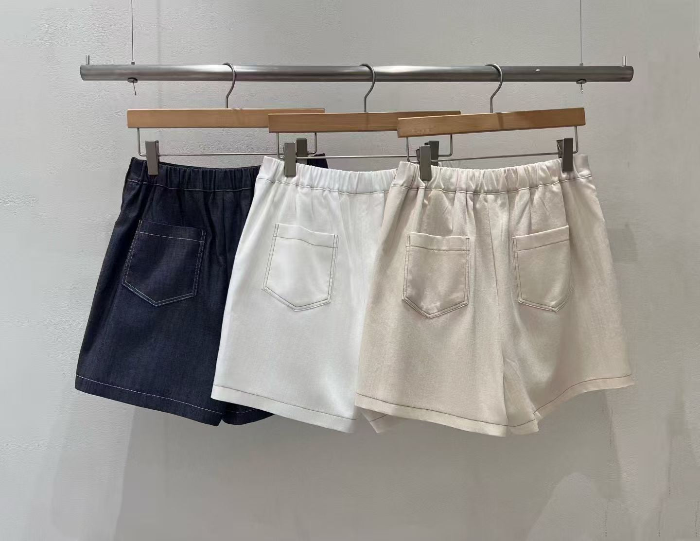 Denim Like Skirt Shorts