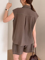 Chiffon Office Skirt