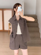 Chiffon Office Skirt