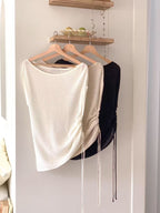 Tied on Side Towel Top