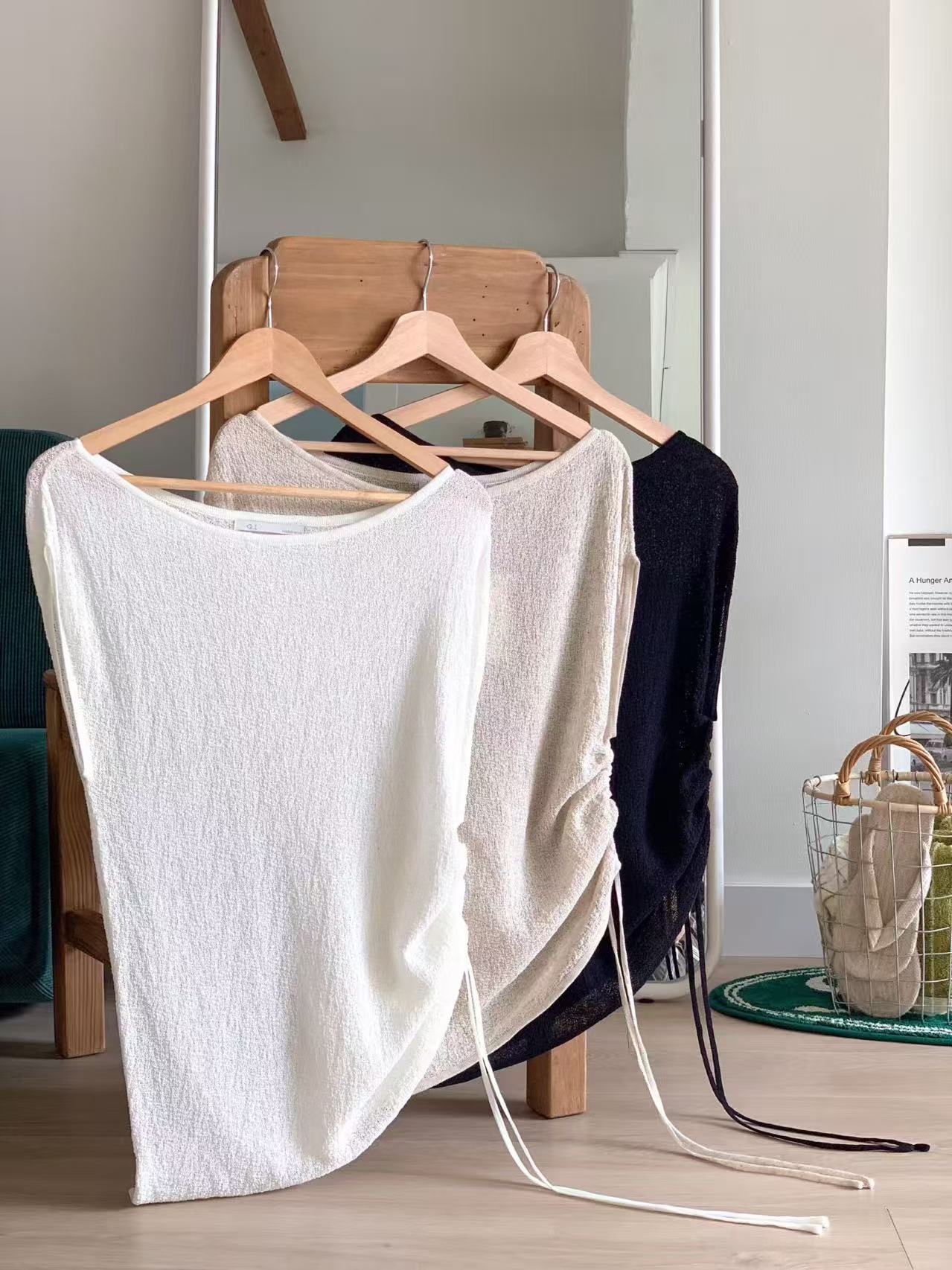 Tied on Side Towel Top