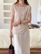 Tied on Side Towel Top