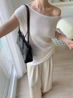 Tied on Side Towel Top