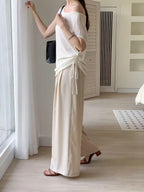 Tied on Side Towel Top
