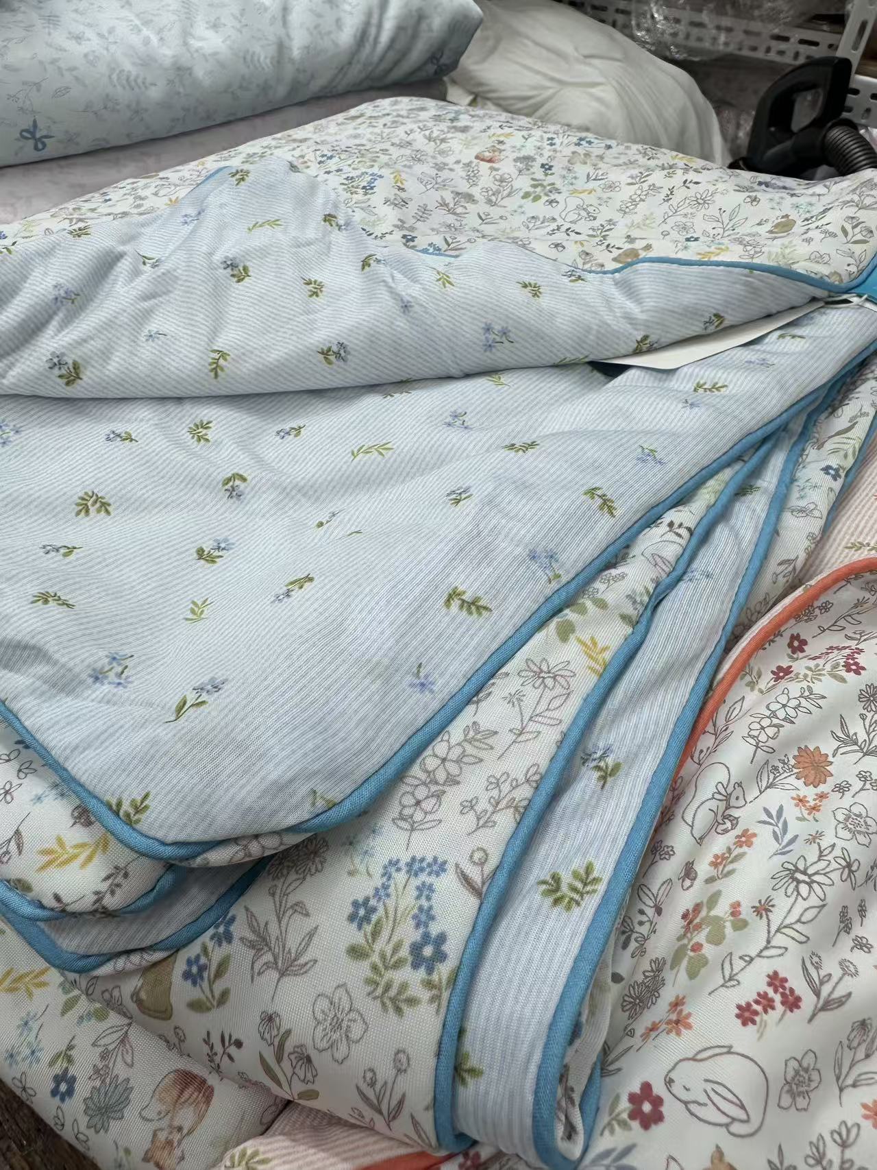 <降温！天絲涼感被>碎花狐狸仔