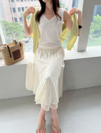 V neck Lace Tank top