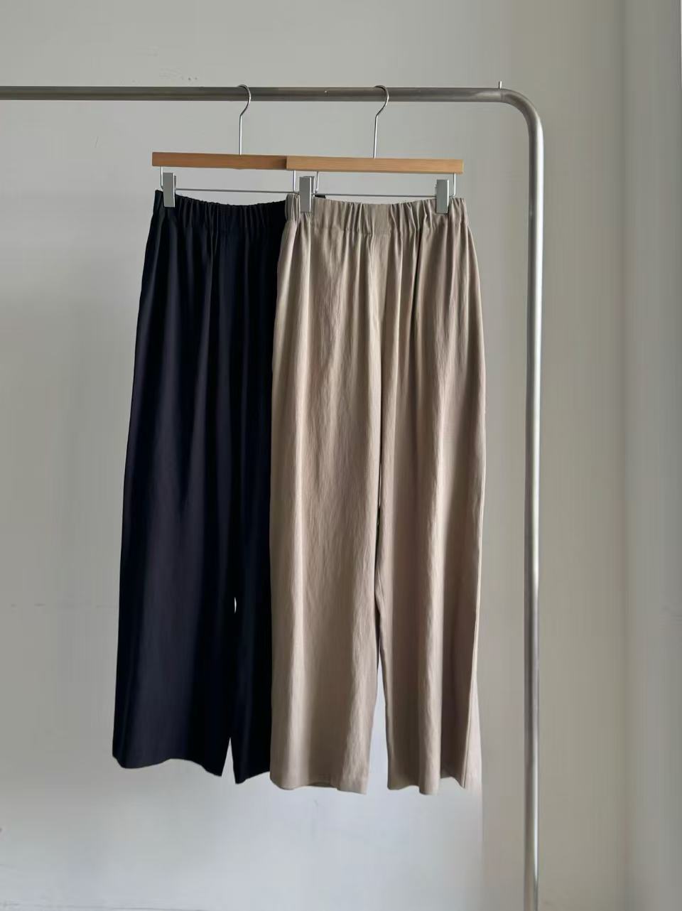 Linen Straight Pants
