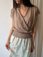 Bling bling wrap top