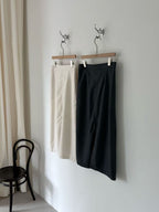 Chiffon Slit Midi Skirt
