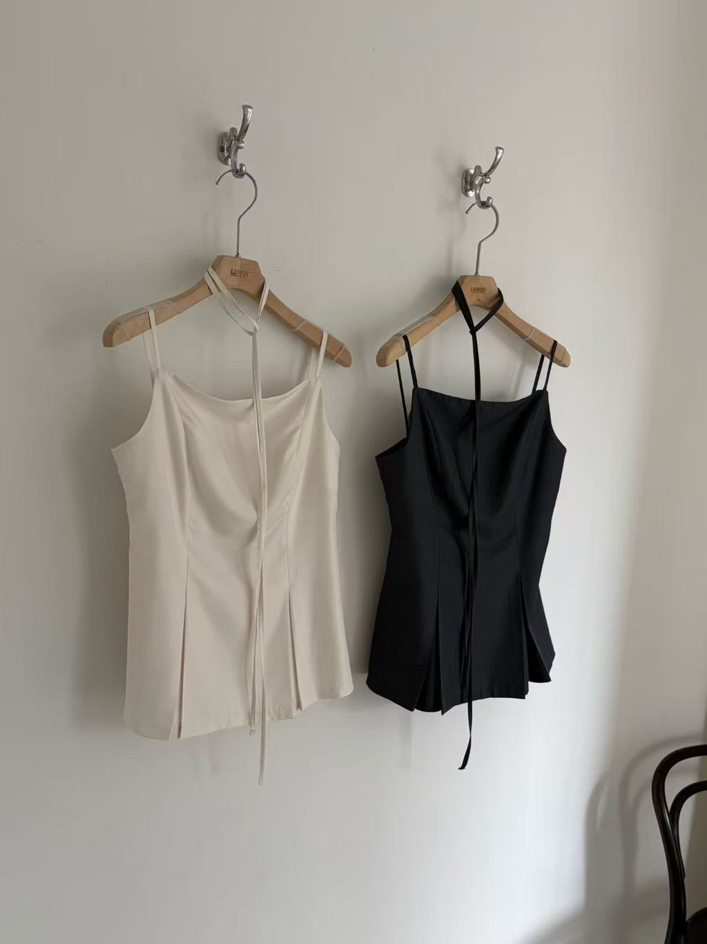 Slit Over Chiffon Tank Top