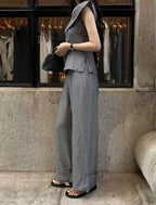 Off shoulder chiffon Top