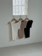 Knot Knitted T Top
