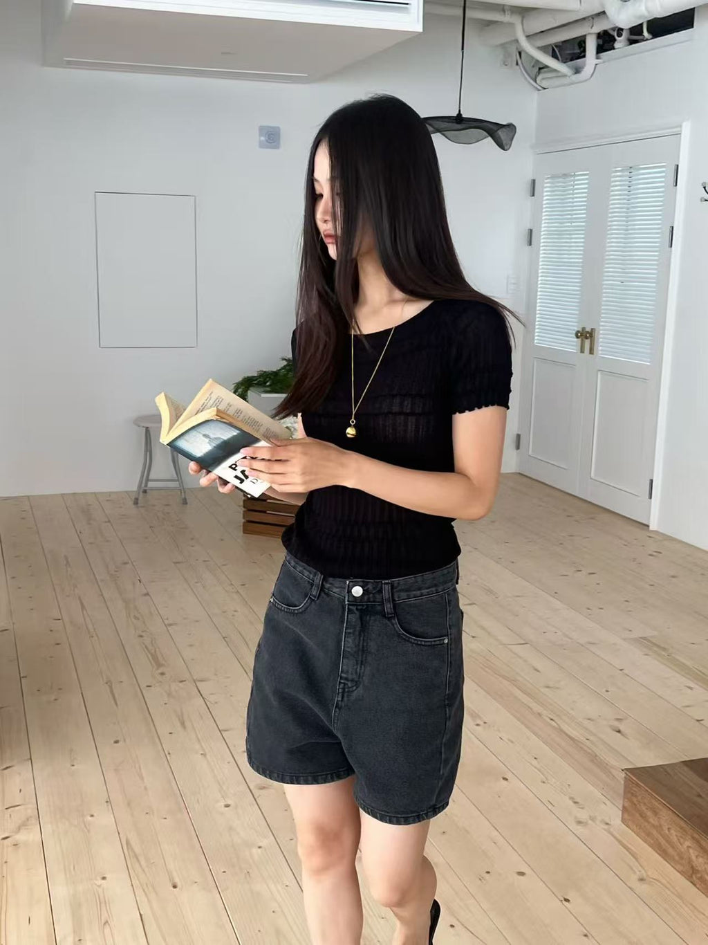 Ruffles Knitted T Top