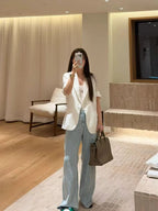Linen Causal Blazer