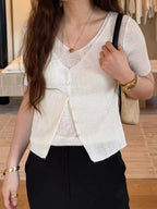 Double Layered T Top