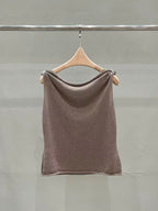 Off shoulder knitted top