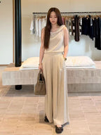 Off shoulder knitted top