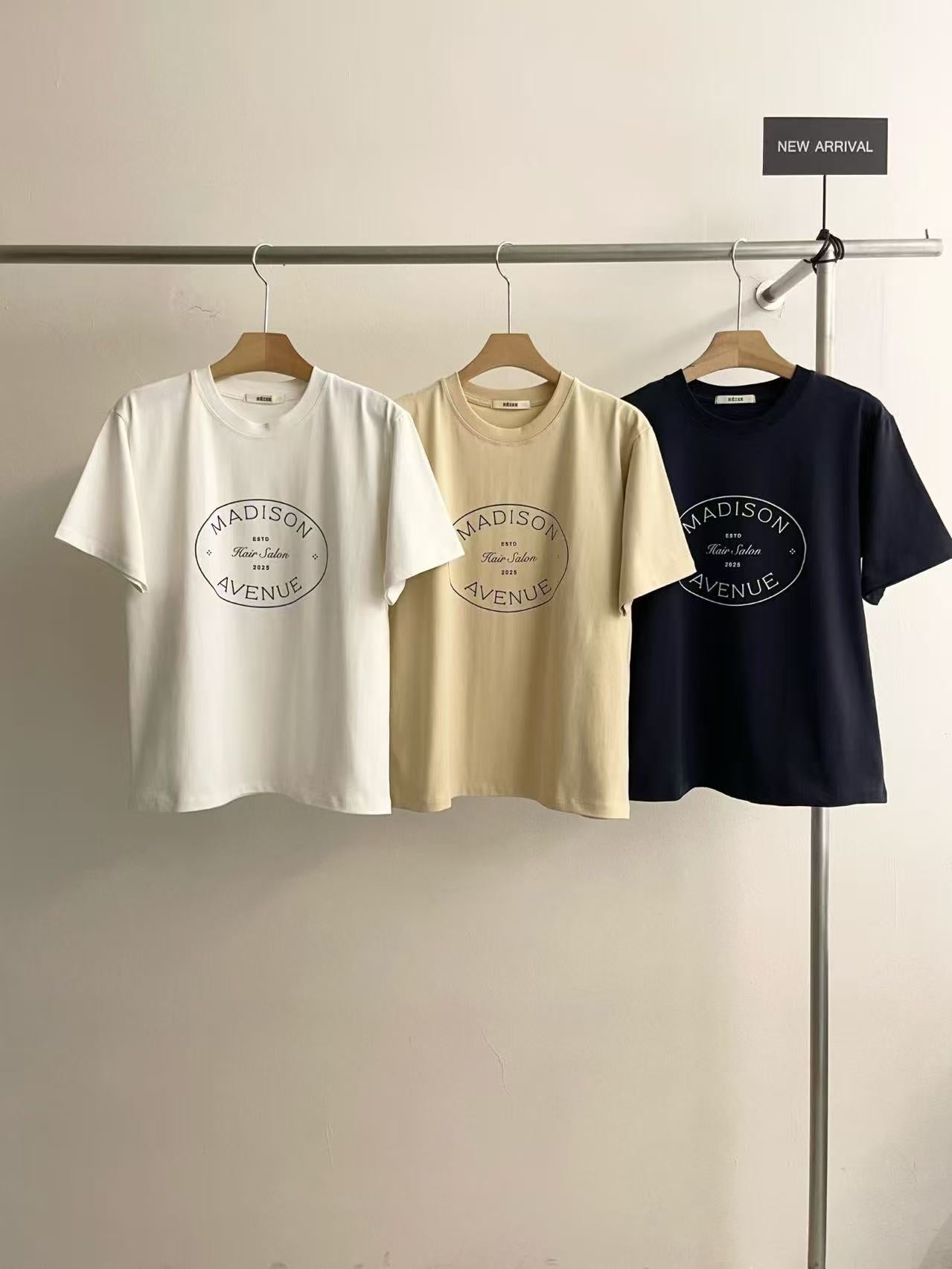 French Style Cotton T Shirt