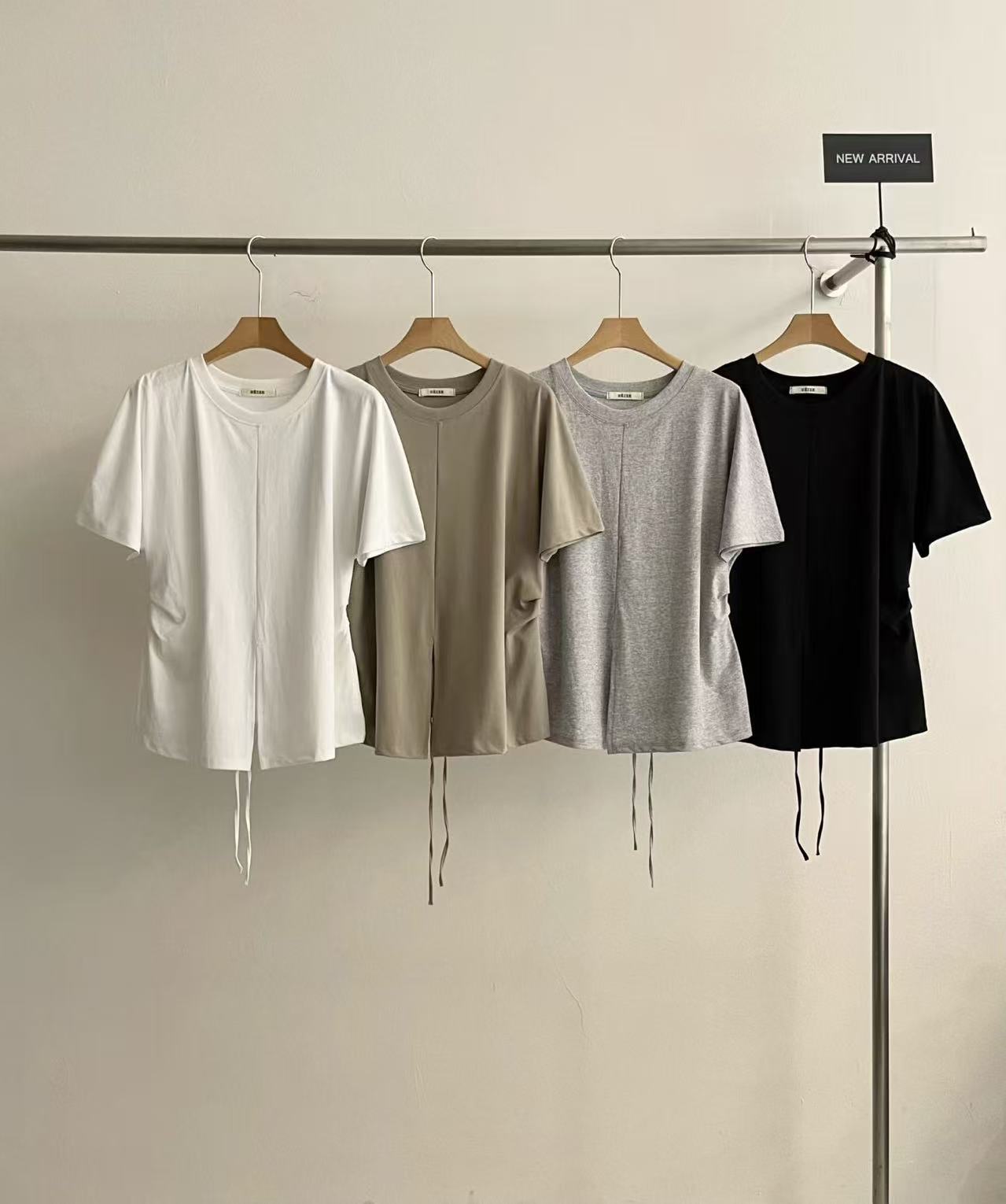 Tied both side t top