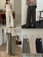 Ruffle Wide Leg Pants