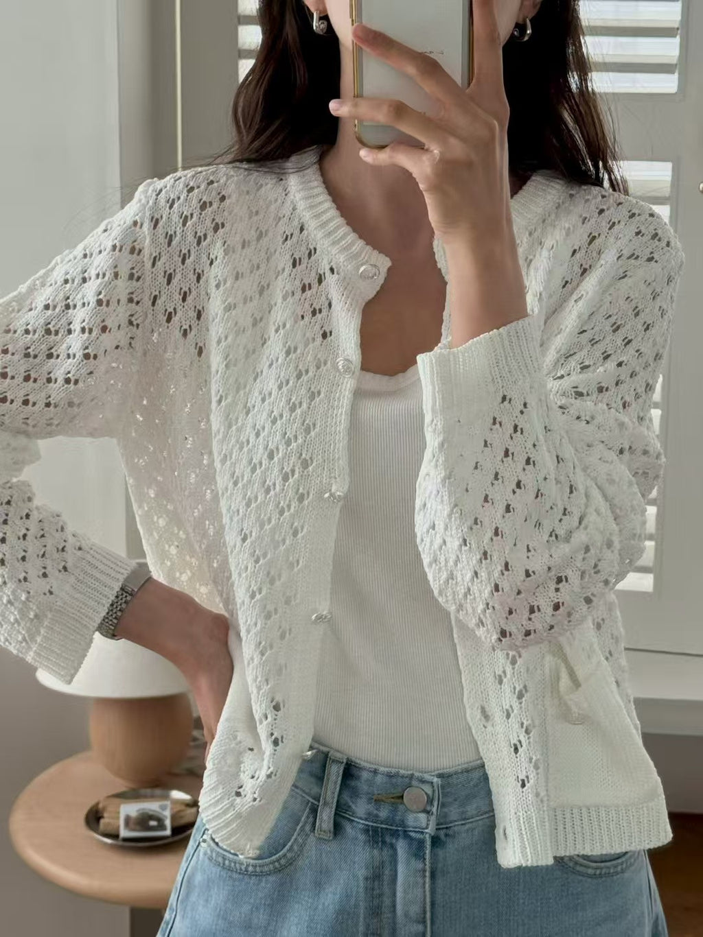 Crochet Knit Cardi