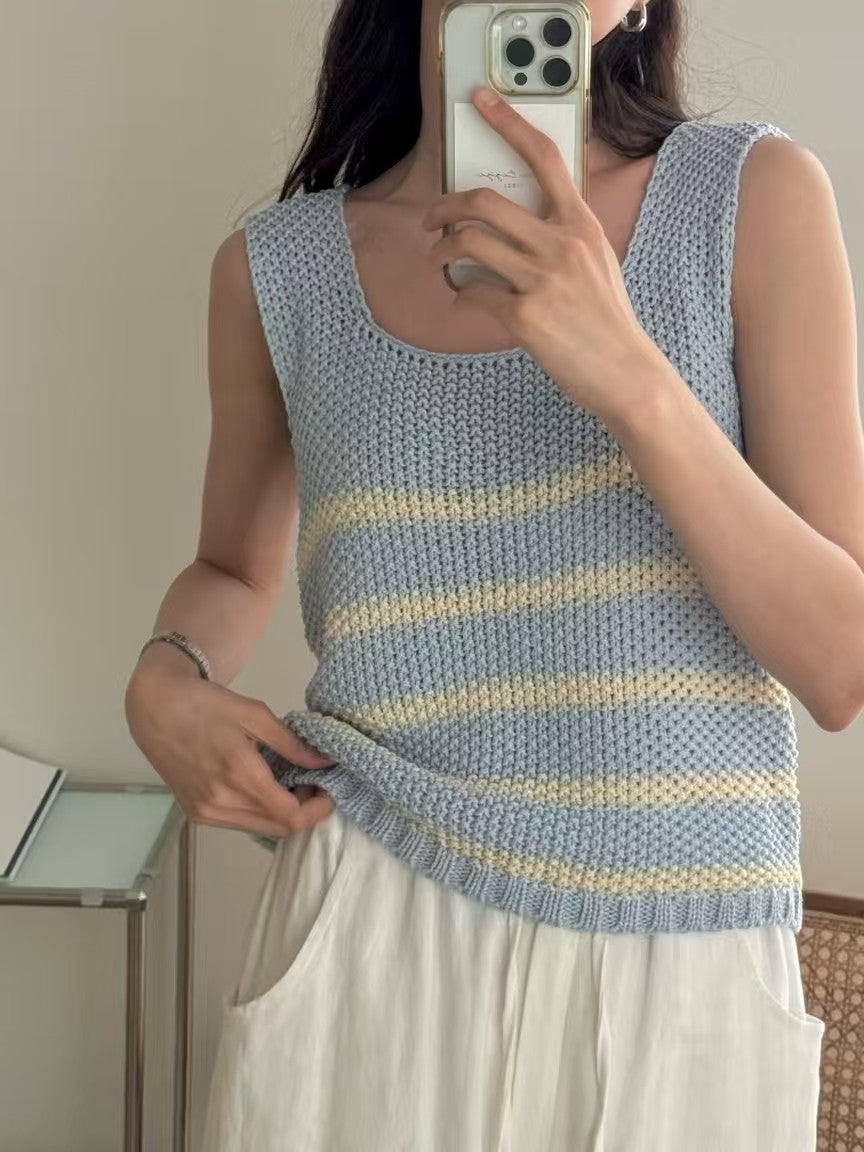 Stripe Knit Tank