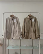 Loose Fit Drawstring Coat