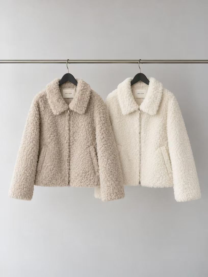 Collared Zip Fleece Jacket