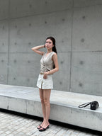 Knitted Buttom Up Vest