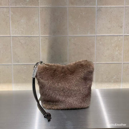 Fluffy Hair Small Bag