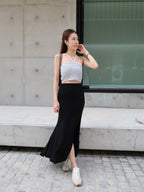 V Double Straps Bra Top