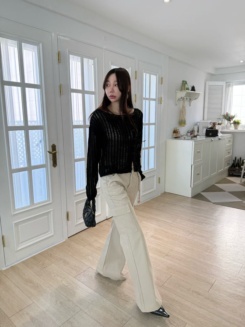 Cargo Slim Office Pants