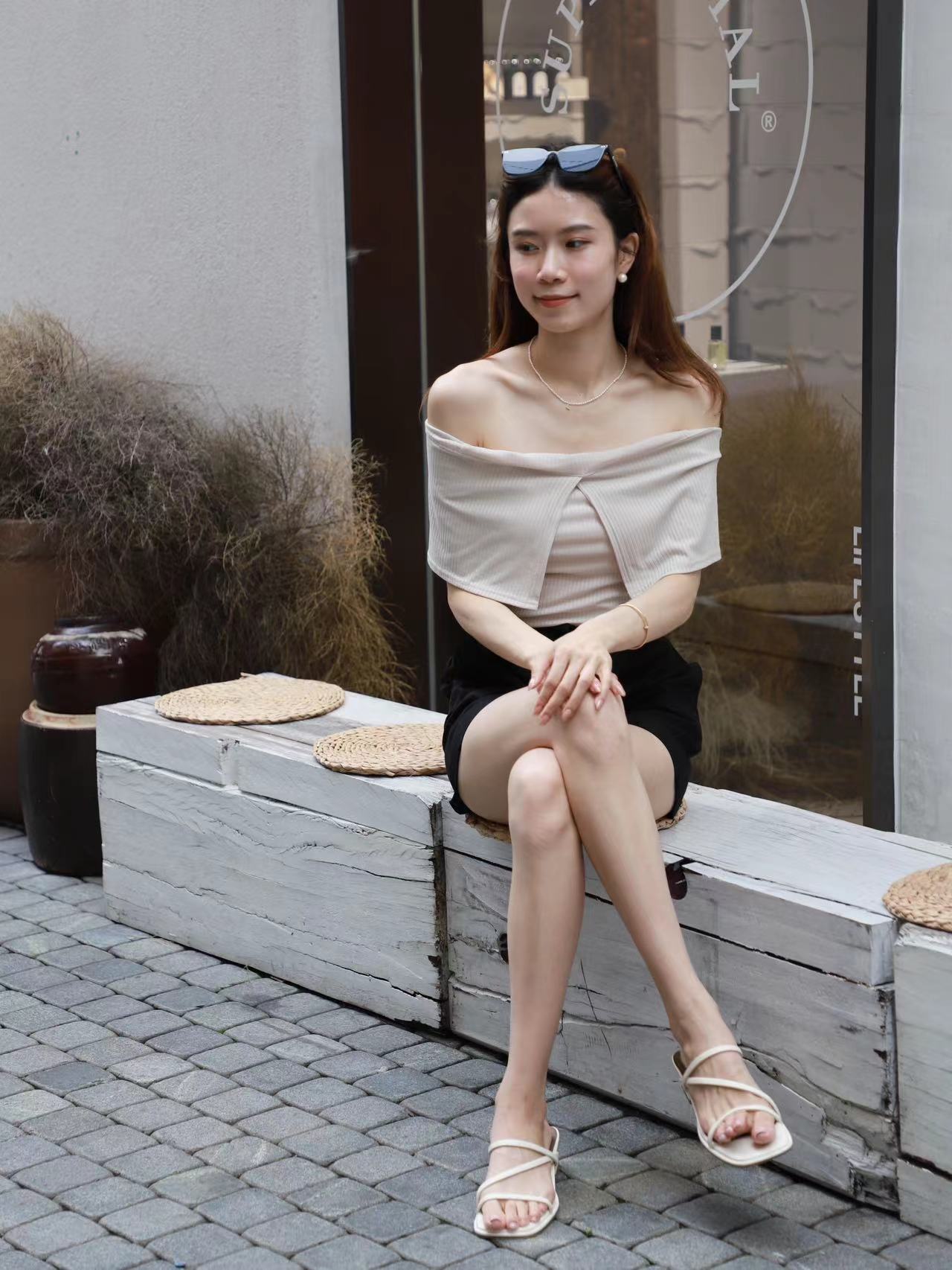 Cross Lines Sandals