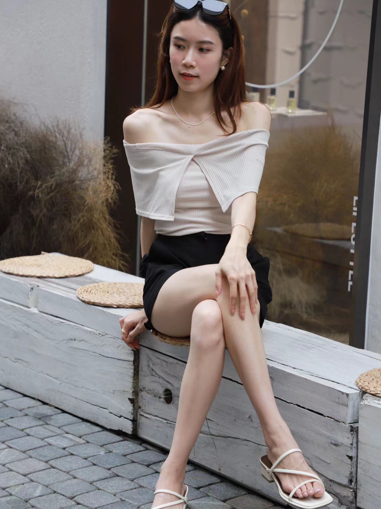 Cross Lines Sandals