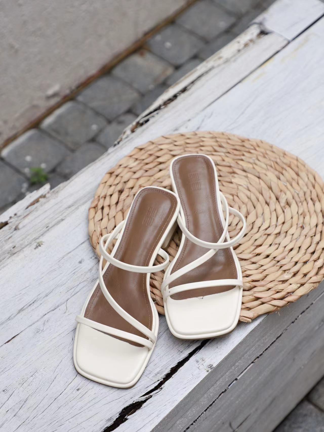 Cross Lines Sandals