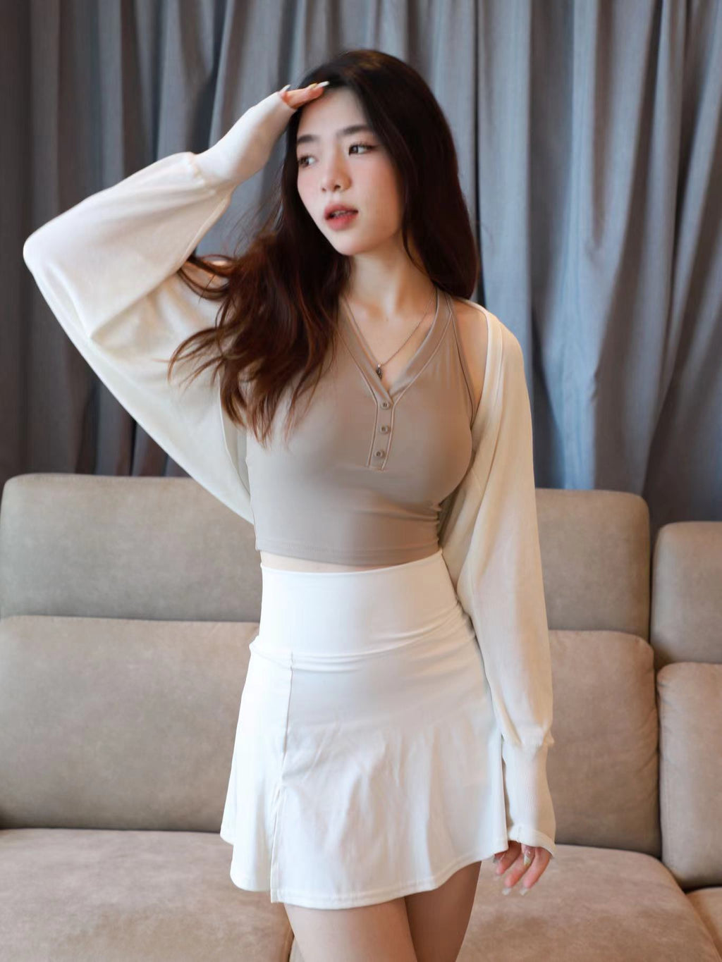As Active Basic Cardigan