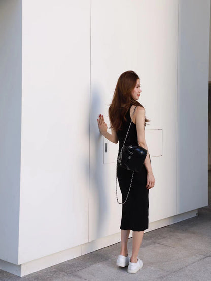 Your Second Skin Slit Maxi Dress