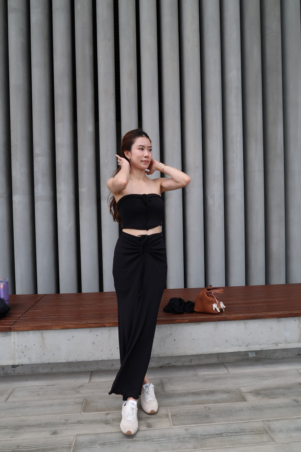 Off Shoulder Cotton 3 Set