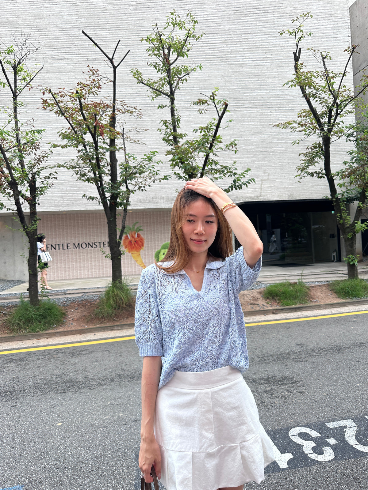 Bling Bling V Knitted T Top