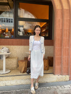 Whole Lace Midi Skirt