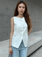 French Style Slim Vest