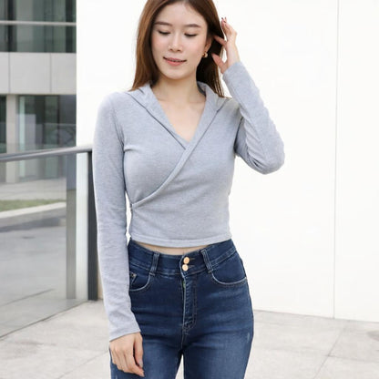 Left Zipped Hooded Sweatshirt