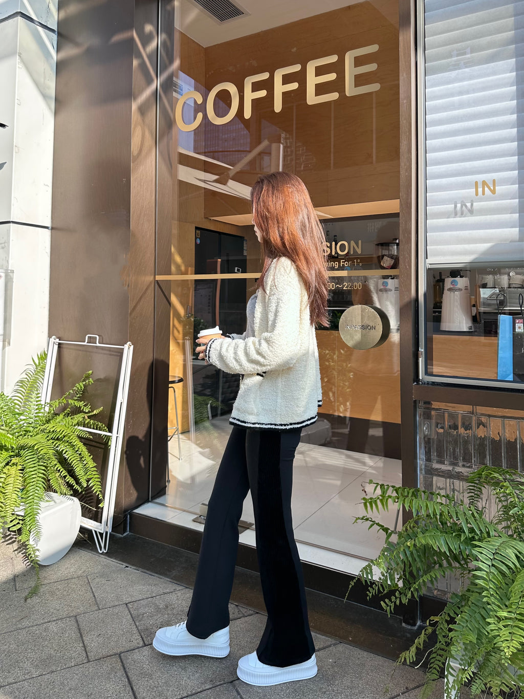 Tweed Oversized Wool Jacket