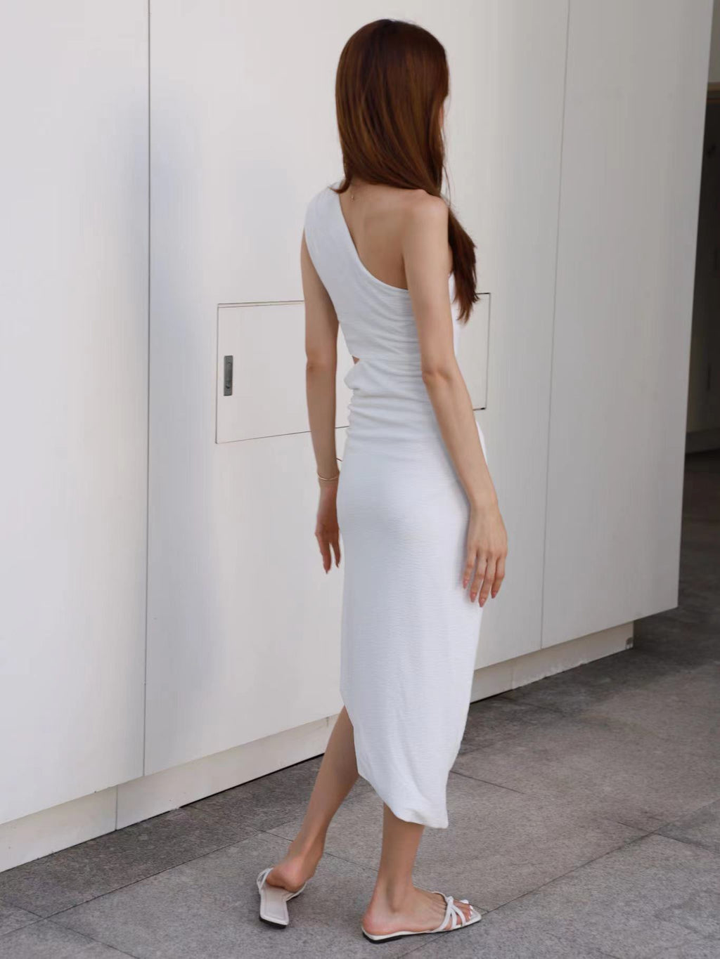 Greece Cross Over Maxi Dress
