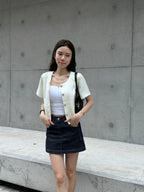 Denim Skirt Shorts